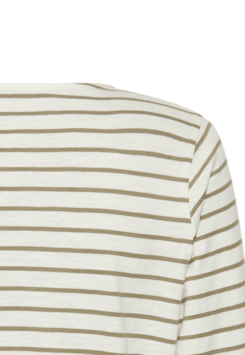 3/4-Arm T-Shirt mit Seitenschlitzen