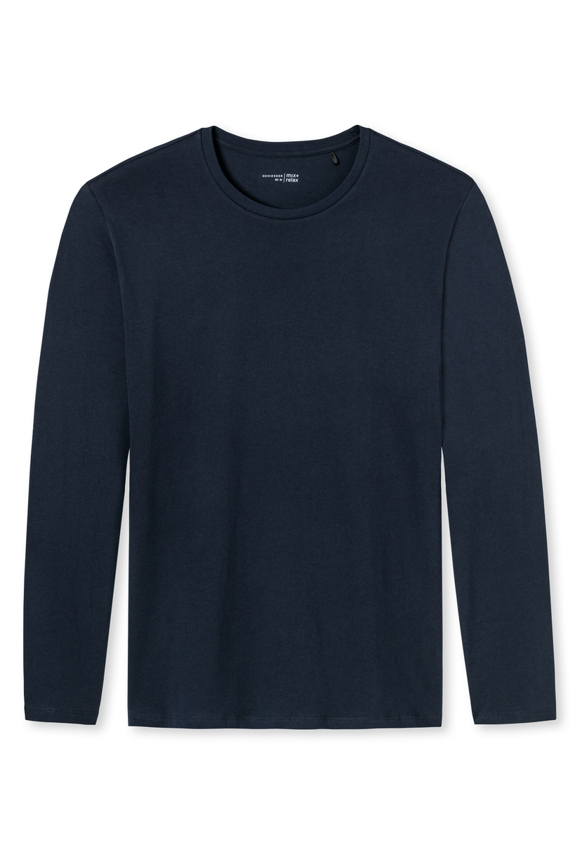 Langarmshirt Rundhals