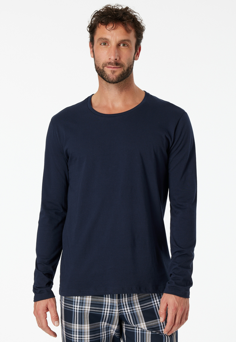 Langarmshirt Rundhals
