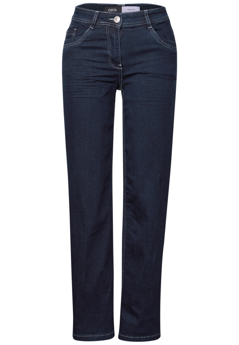 Rinsed Straight Leg Jeans