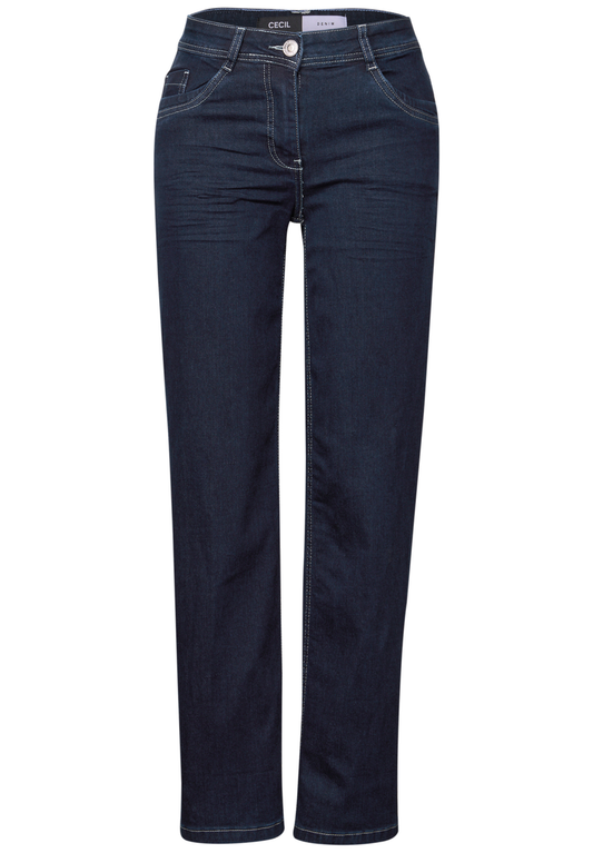 Rinsed Straight Leg Jeans