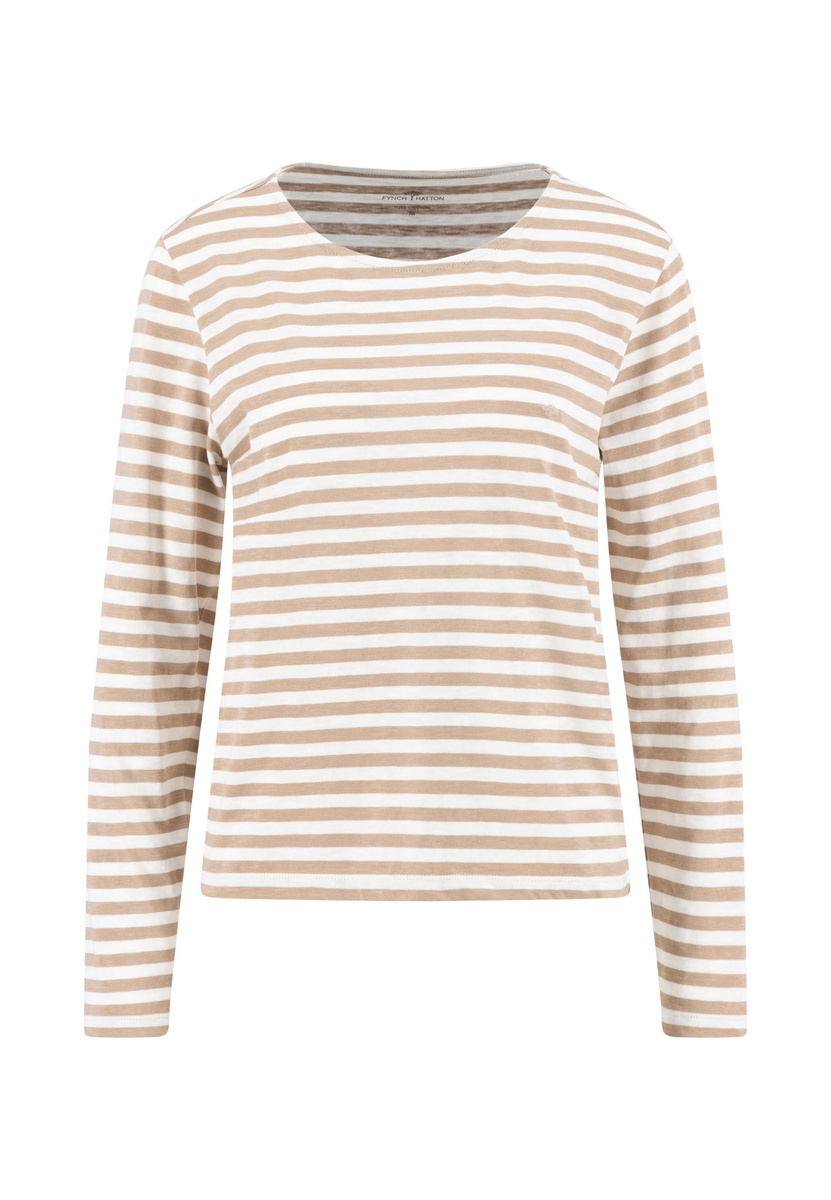 LONGSLEEVE STRIPE SLUB STRUCTUE