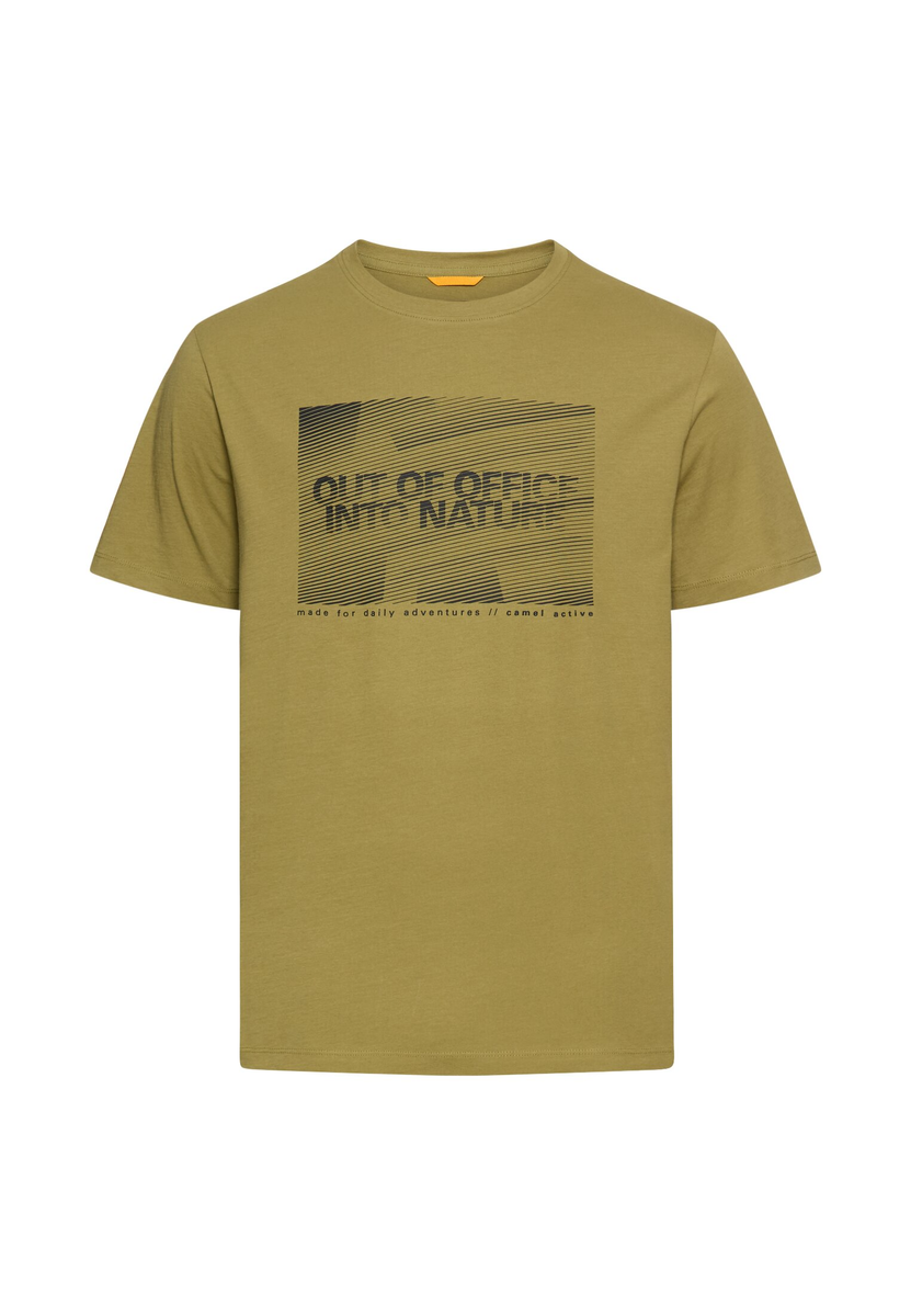 T-Shirt mit Print aus nachhaltigem Organic Cotton