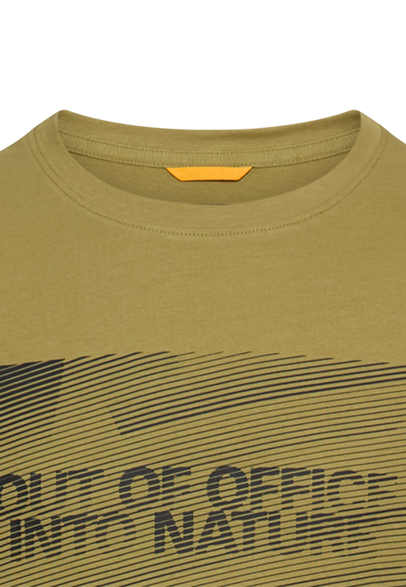 T-Shirt mit Print aus nachhaltigem Organic Cotton