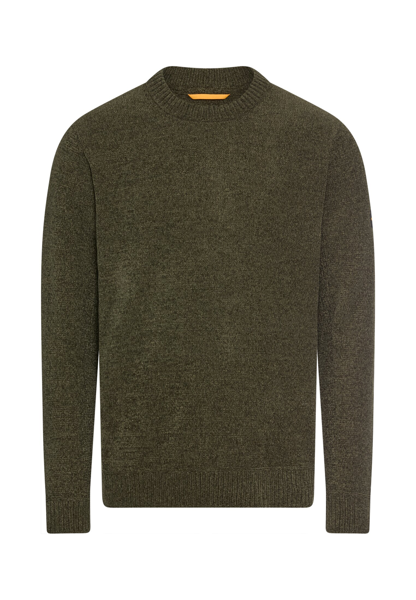 Pullover mit Rundhalskragen