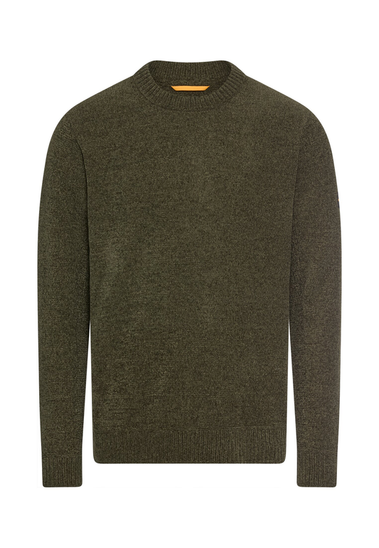 Pullover mit Rundhalskragen