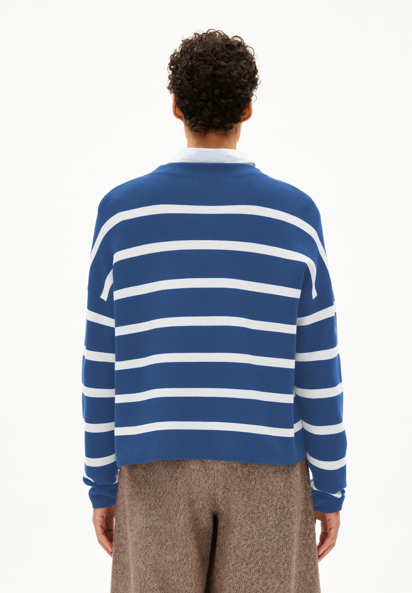 MERINAA STRIPES STRICKPULLOVER