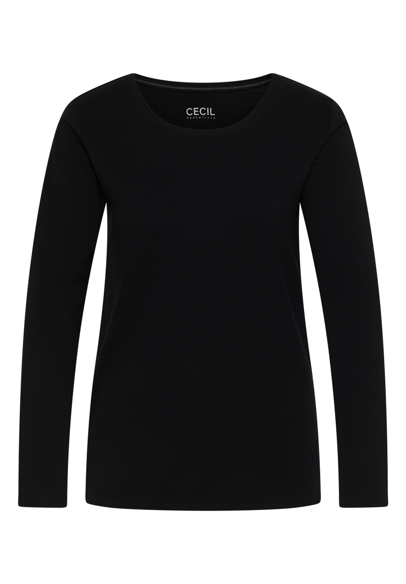 Basic Langarmshirt