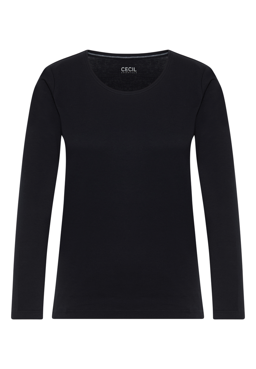 Basic Langarmshirt