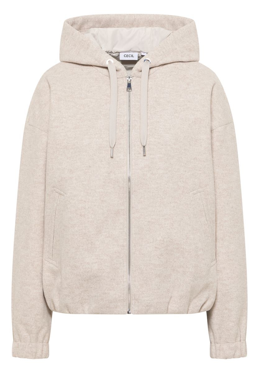 Blouson in Wolloptik