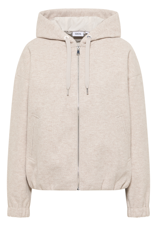 Blouson in Wolloptik