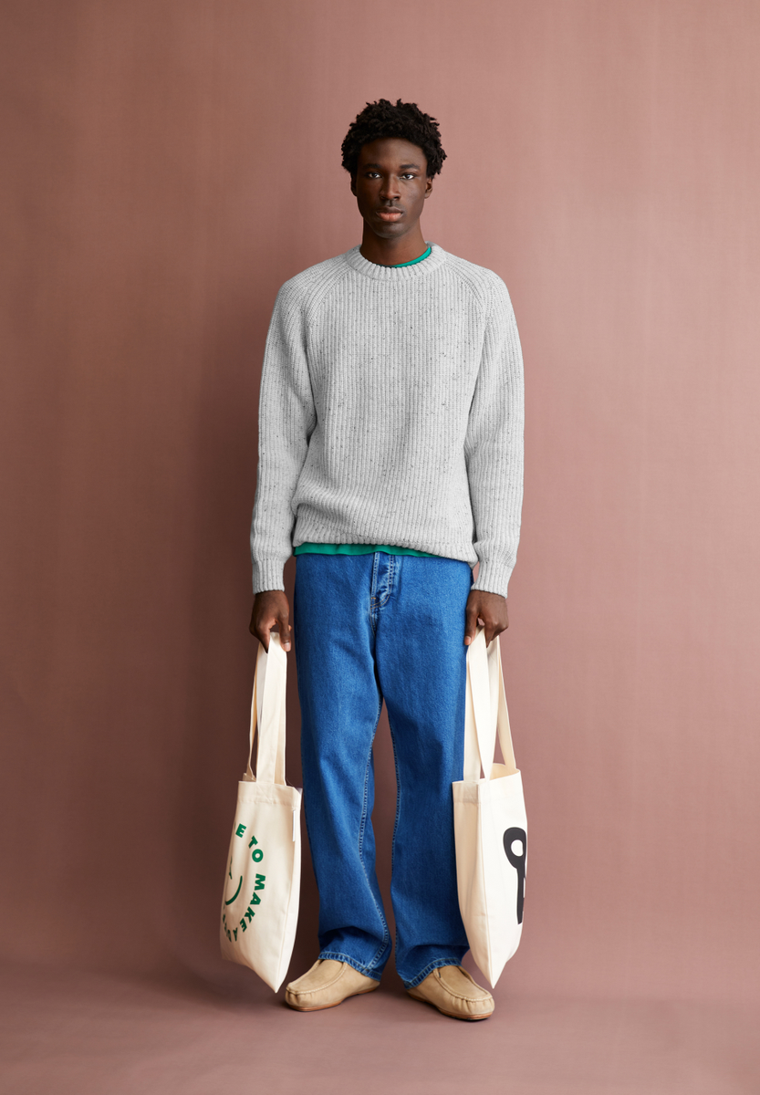 KIAANO TWEED KNIT SWEATER