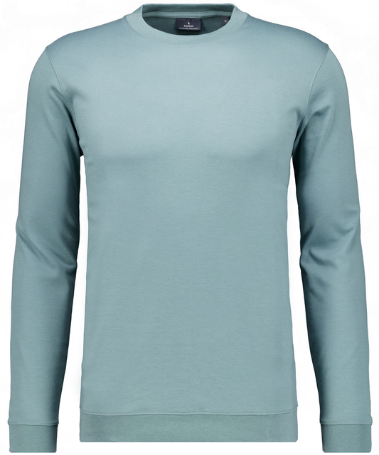 Pima Langarmshirt Rundhals mit Bündchen