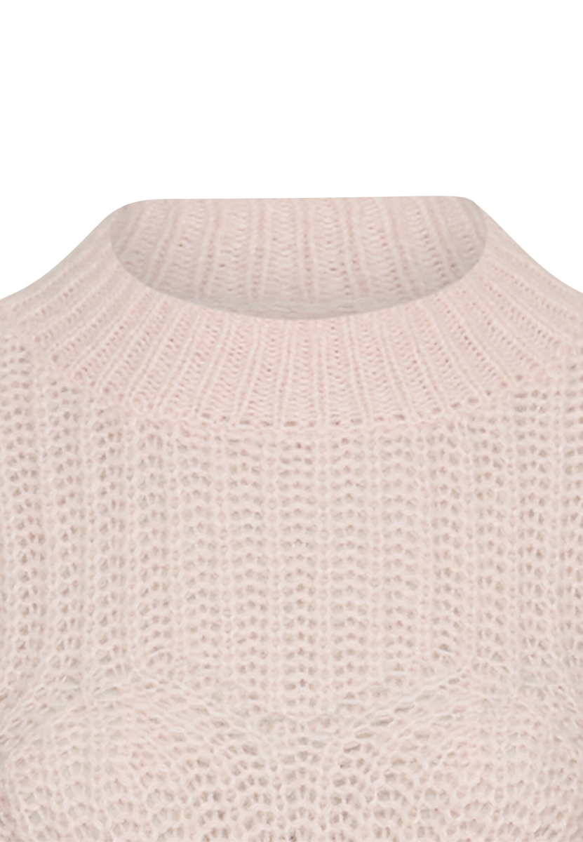 Pullover mit strukturiertem Strickmuster