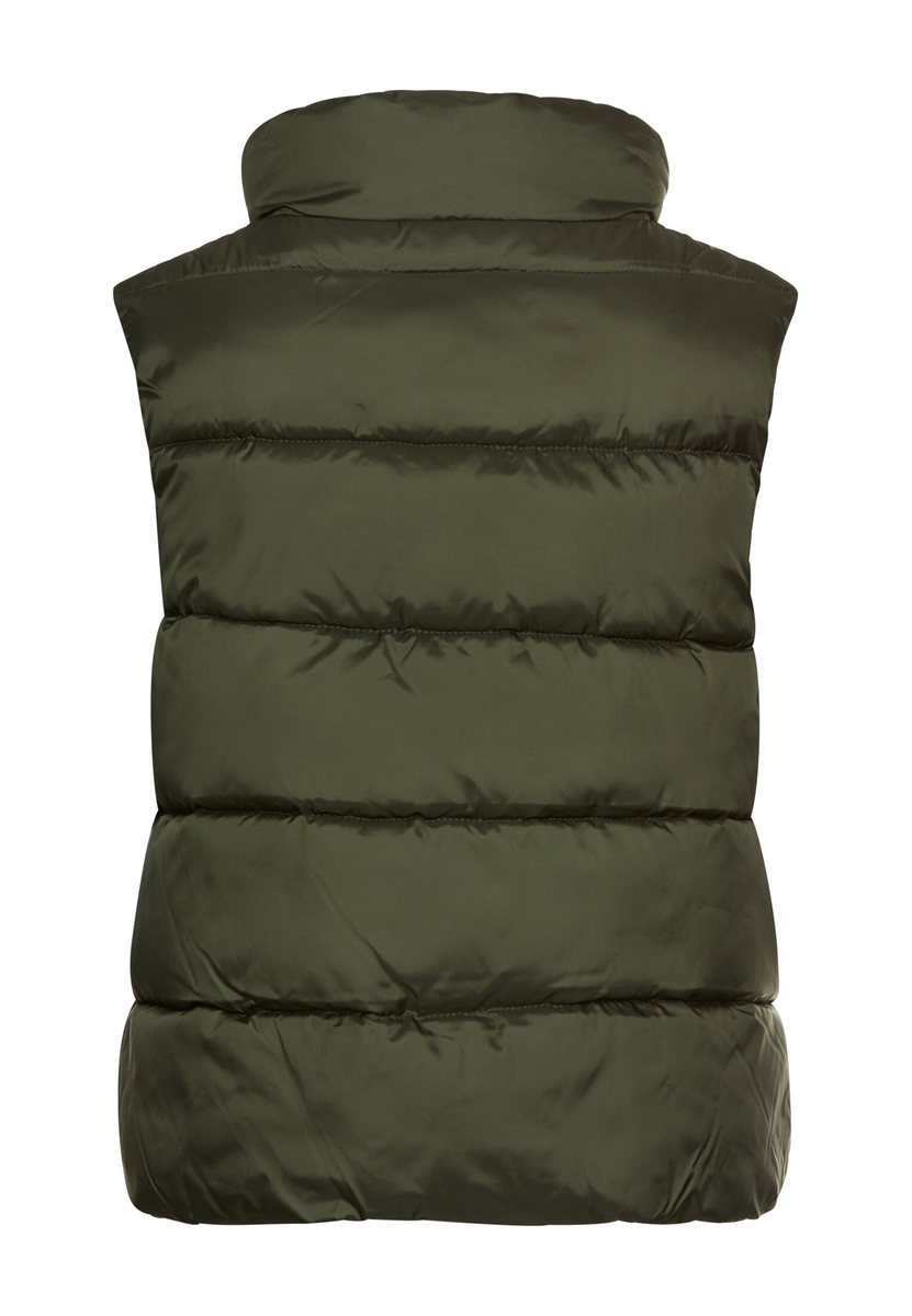 Steppweste mit 2-Wege-Reißverschluss