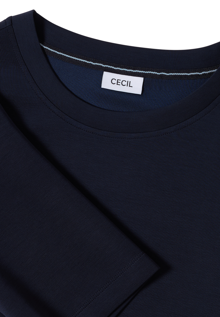 Softes Cupro Touch T-Shirt