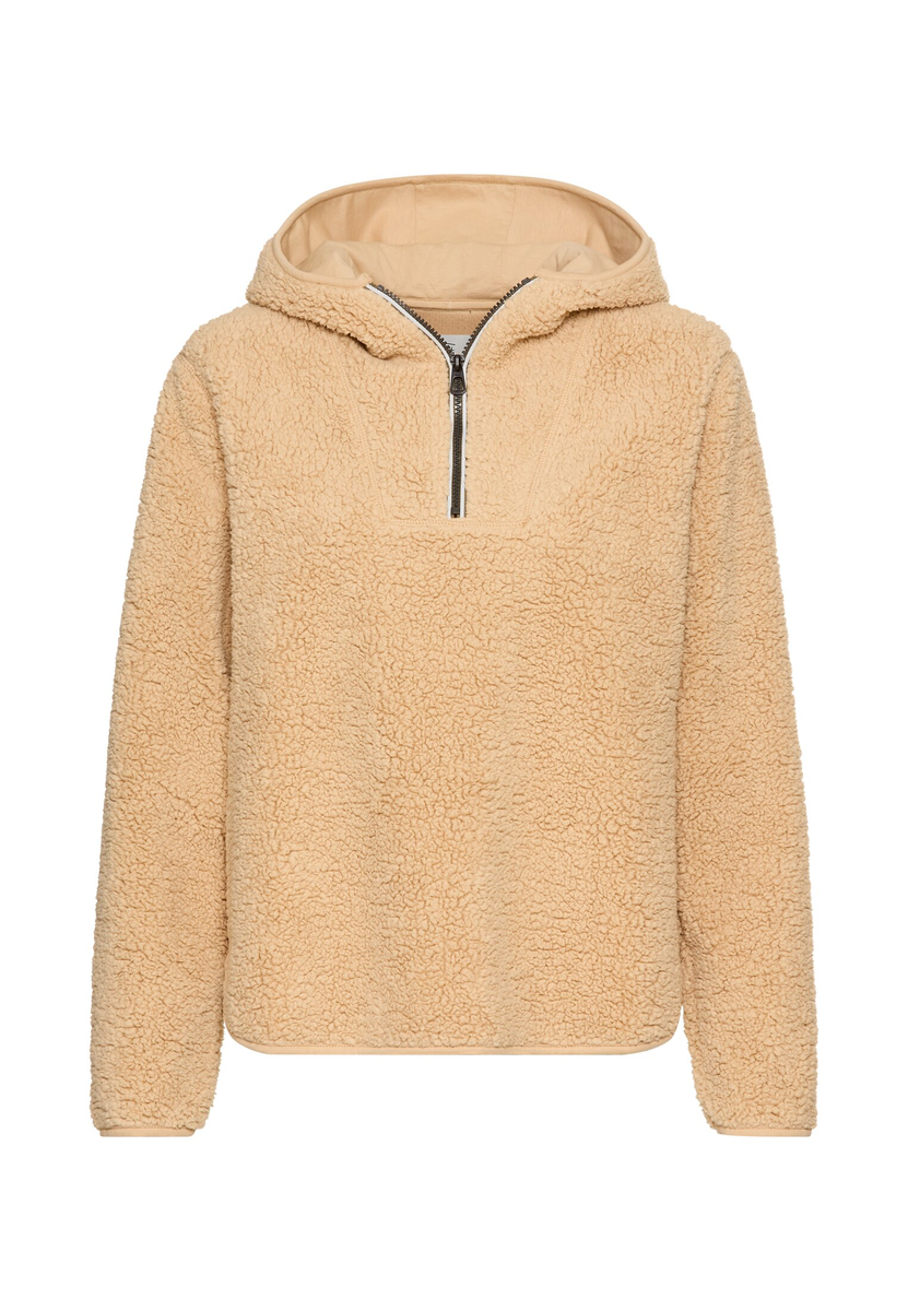 Kapuzenpullover aus Teddyfleece