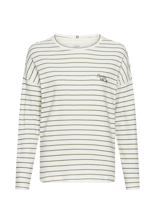 Langarmshirt aus reiner Baumwolle