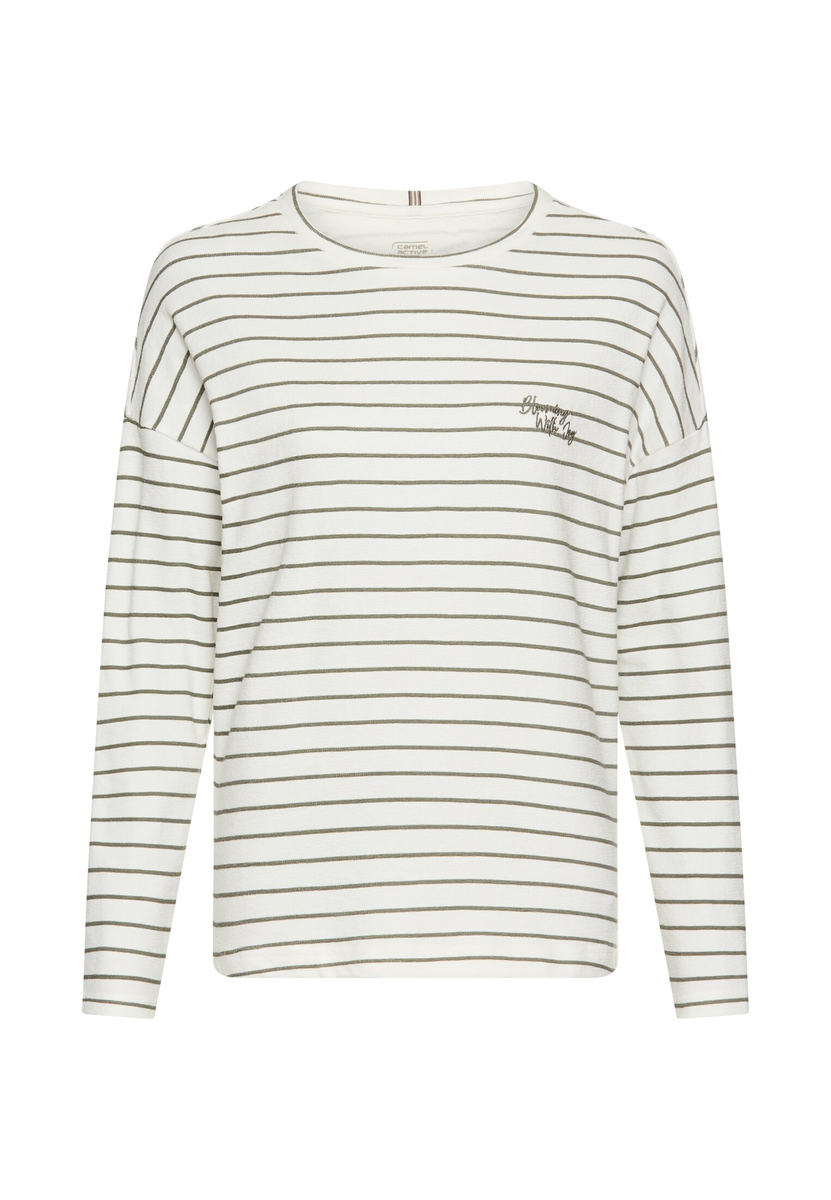 Langarmshirt aus reiner Baumwolle