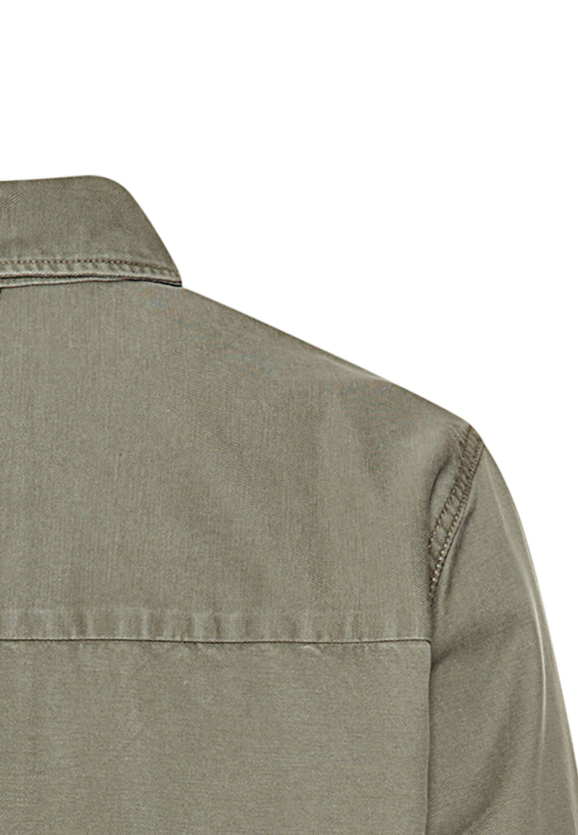 Overshirt aus Baumwoll-Lyocell-Mix