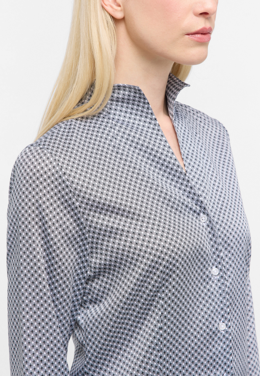 Bluse Satingewebe Langarm