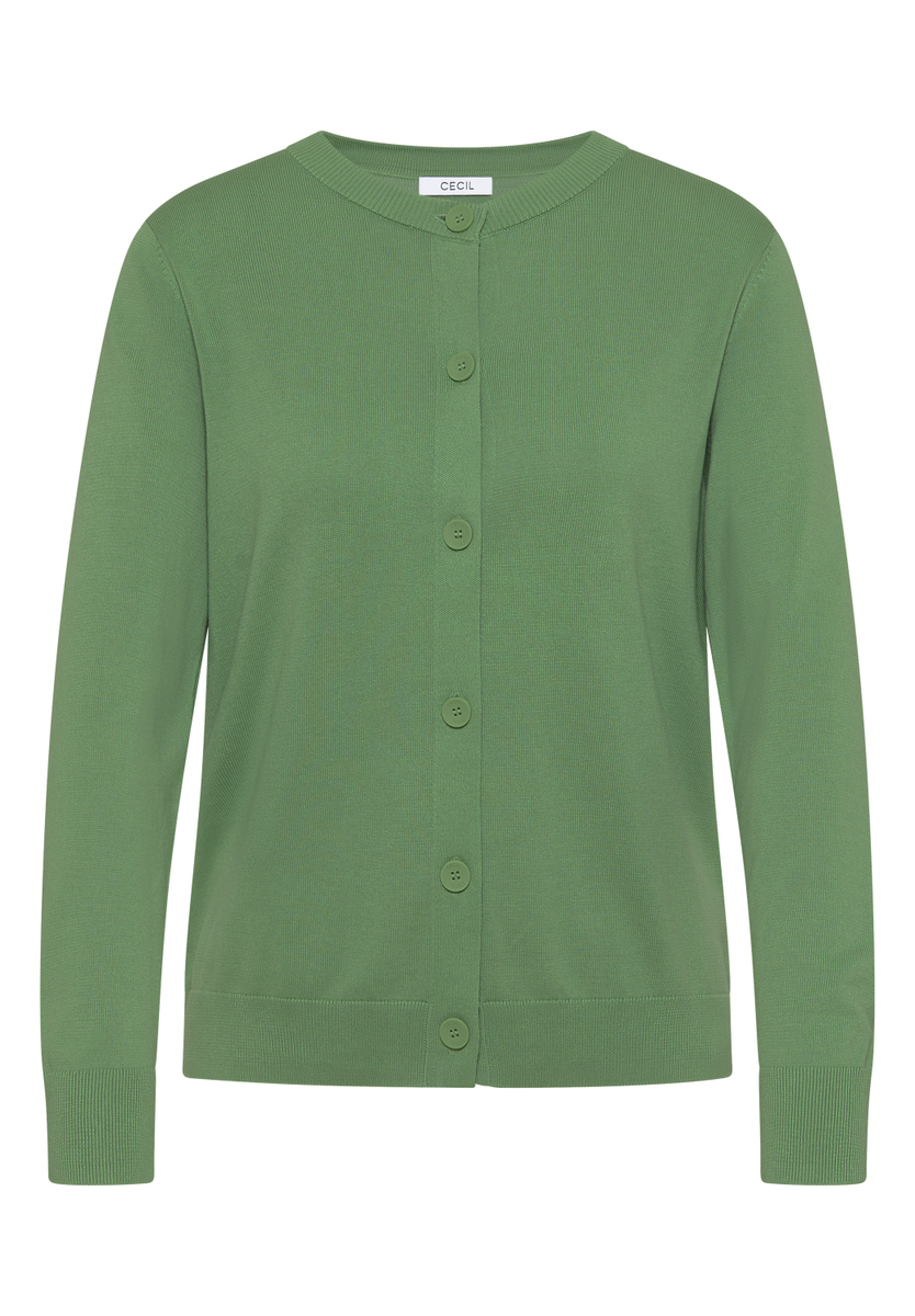 Strickjacke mit Knopfleiste