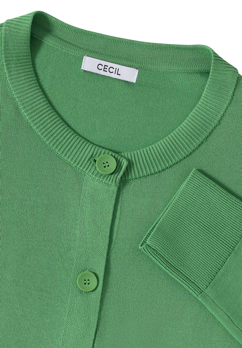 Strickjacke mit Knopfleiste