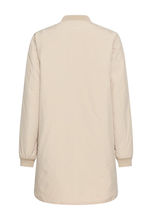 Wasserabweisender Mantel aus reinem Polyester