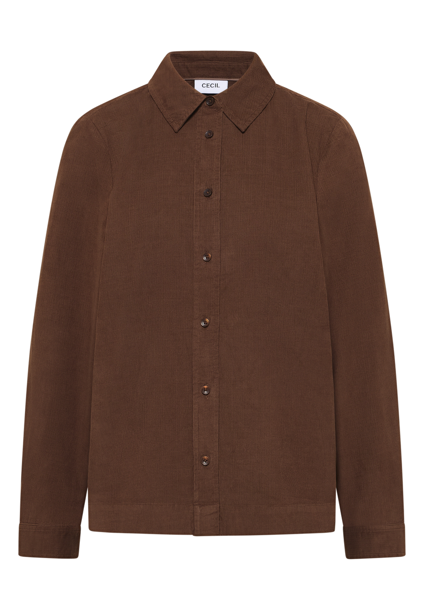 Cord Hemdbluse