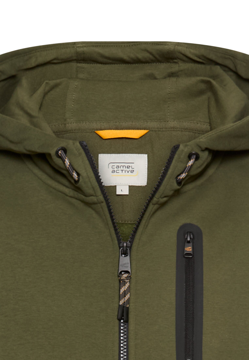 Sweatjacke mit Kapuze