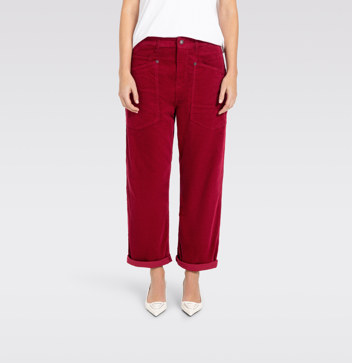 MAC JEANS - BAGGY, Baby soft corduroy