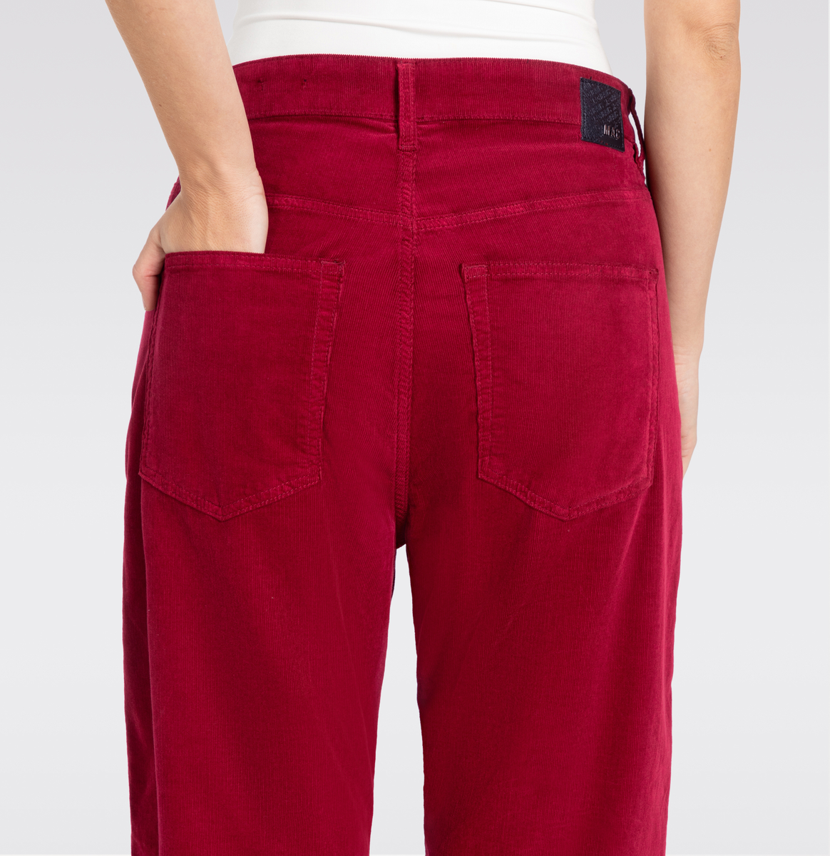 MAC JEANS - BAGGY, Baby soft corduroy