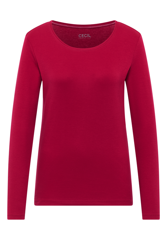 Basic Langarmshirt