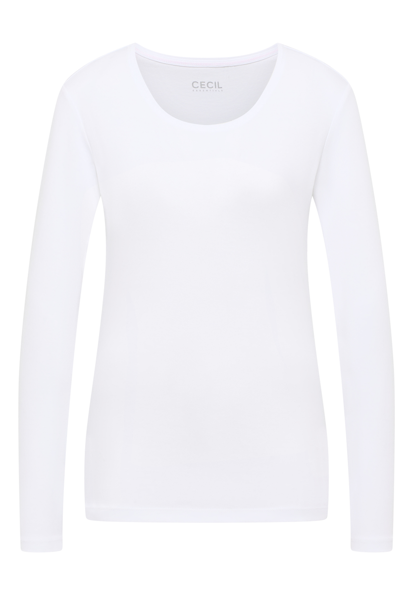 Basic Langarmshirt