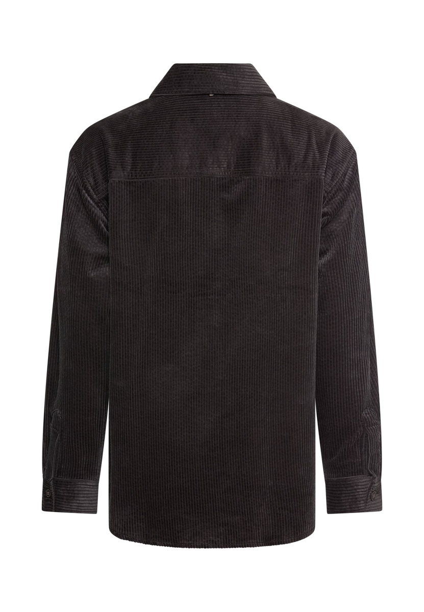 Cord-Bluse aus reiner Baumwolle