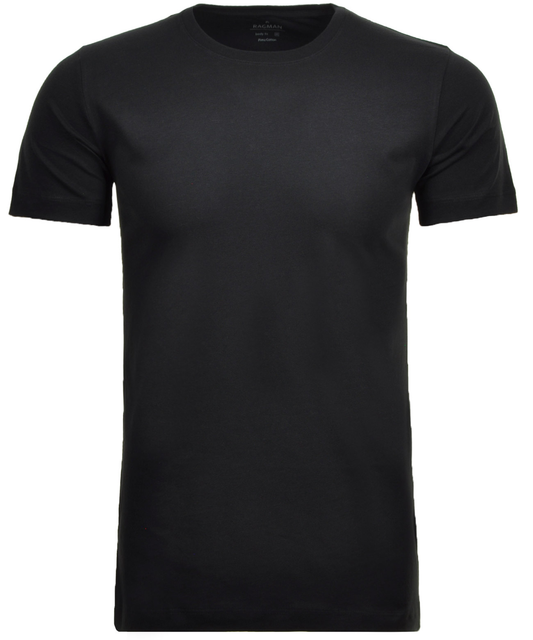 2 T-Shirt Doppelpack Bodyfit mit Rundhals