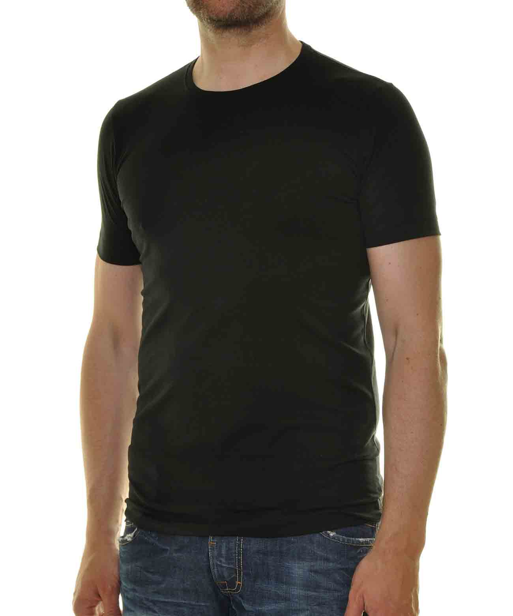 2 T-Shirt Doppelpack Bodyfit mit Rundhals