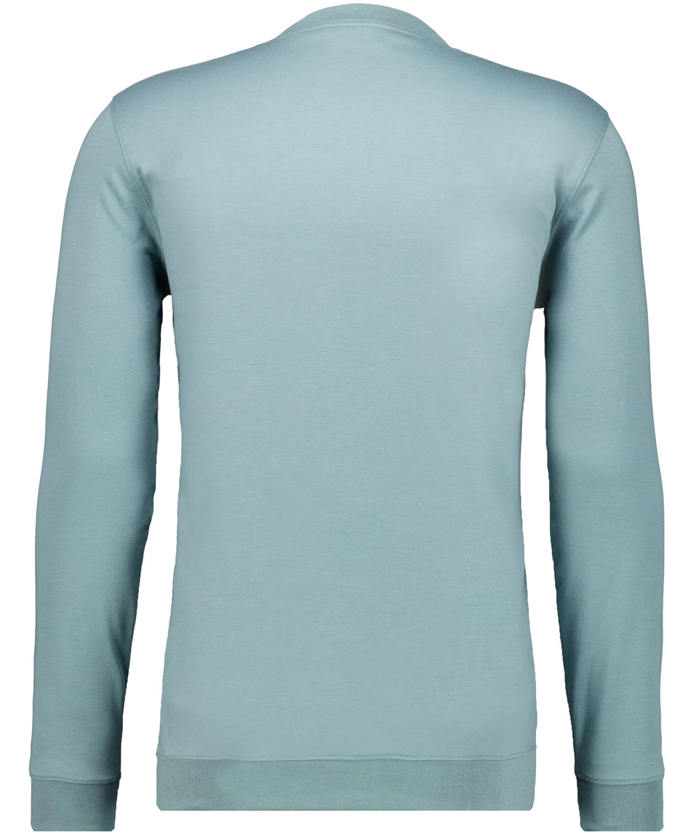 Pima Langarmshirt Rundhals mit Bündchen
