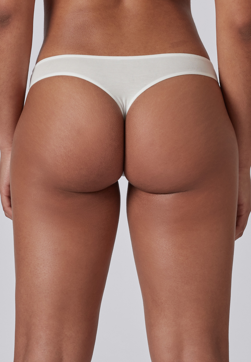 Skiny Damen String Bamboo Lace