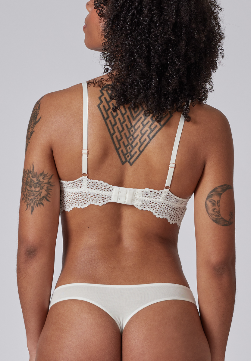 Skiny Damen Soft BH herausnehmbare Pads Bamboo Lace