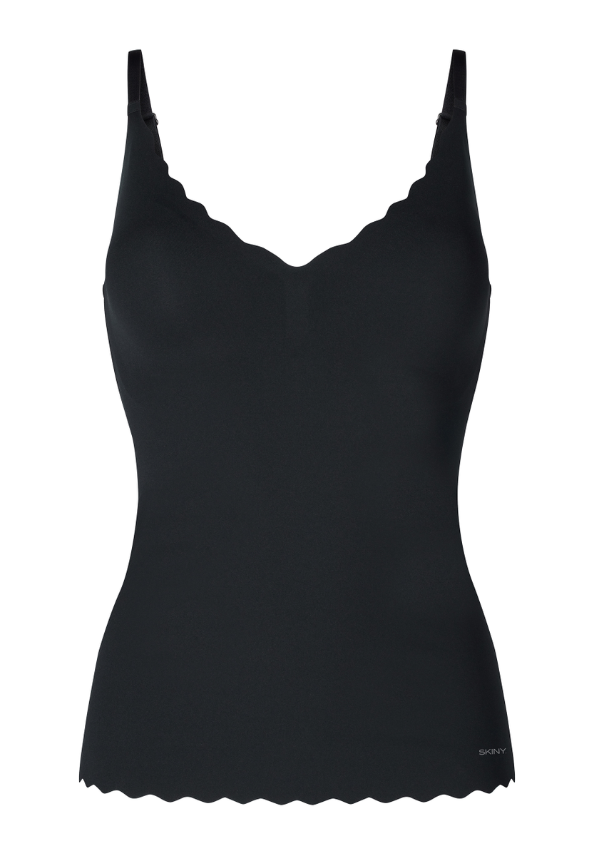 Skiny Damen Spaghettishirt herausnehmbare Pads Micro Essentials