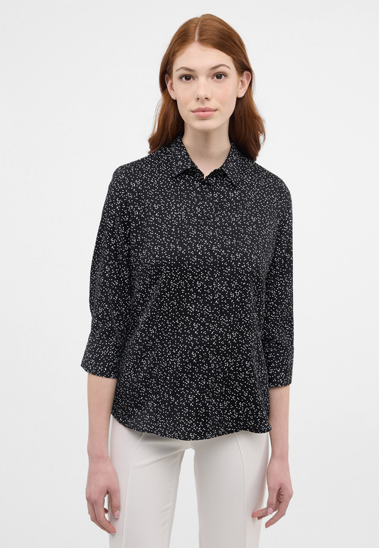 Bluse Satingewebe Langarm