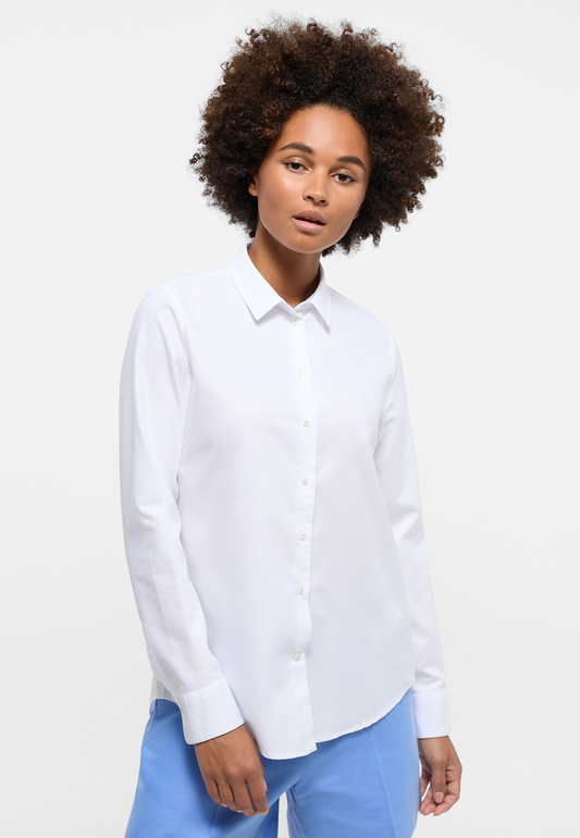 Oxford Shirt Bluse Oxford Langarm