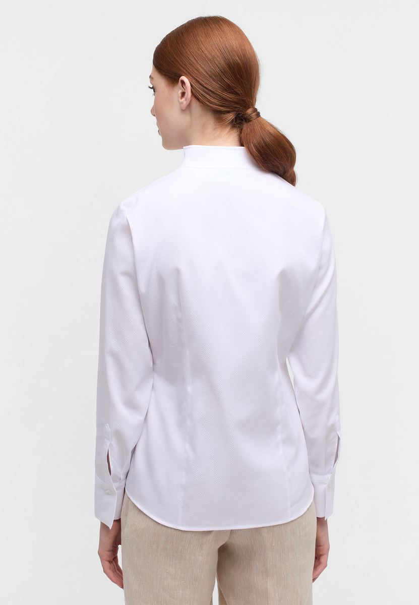 Bluse Jacquard Langarm