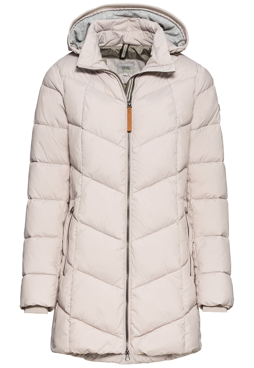 Steppmantel aus recyceltem Polyester