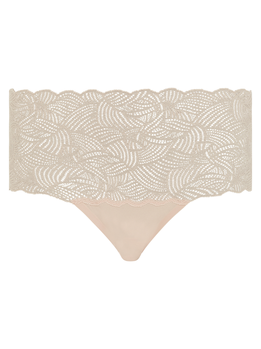 SOFTSTRETCH Taillenslip mit Spitze