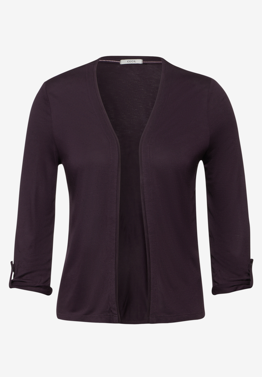 Offene Shirtjacke