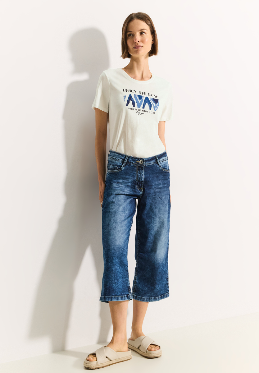 T-Shirt mit Frontprint