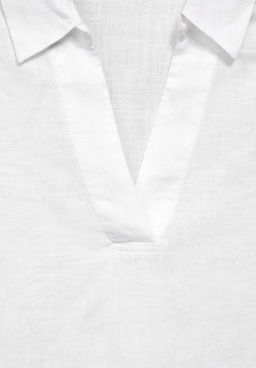 Lange Leinenbluse