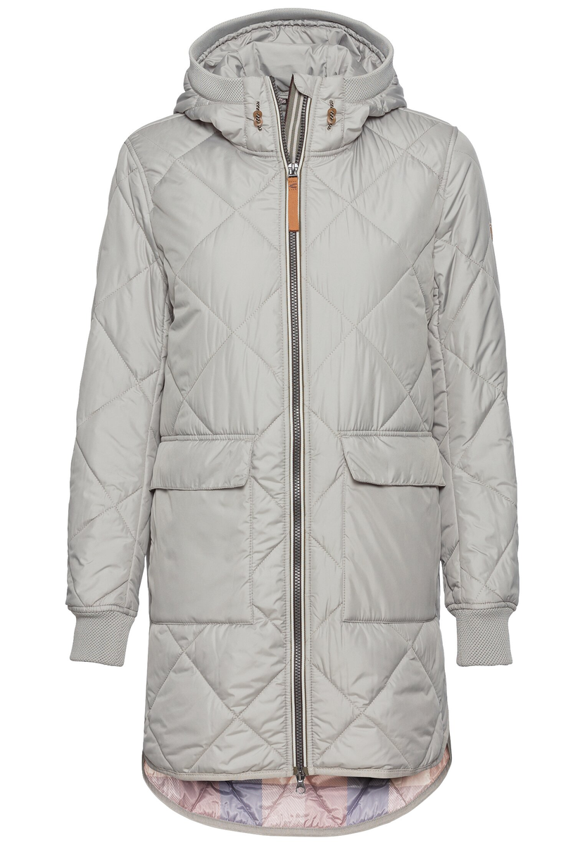 Steppmantel aus recyceltem Polyester